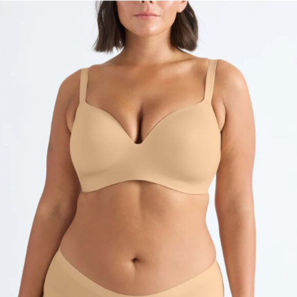 NWT Knix WingWoman Contour Bra - Size 6++ (36G, 36H, 38DDD) Warm Sand Beige - Picture 4 of 14
